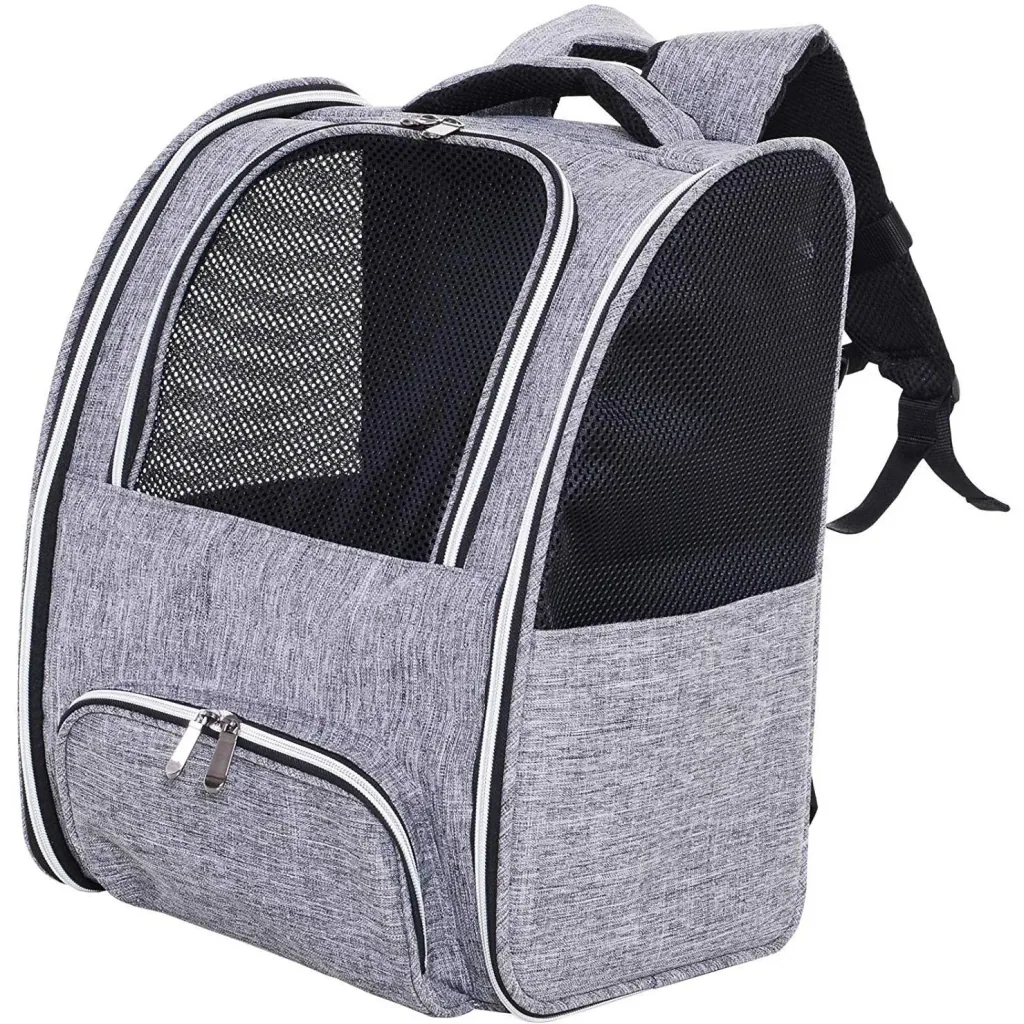 Pet transport backpack