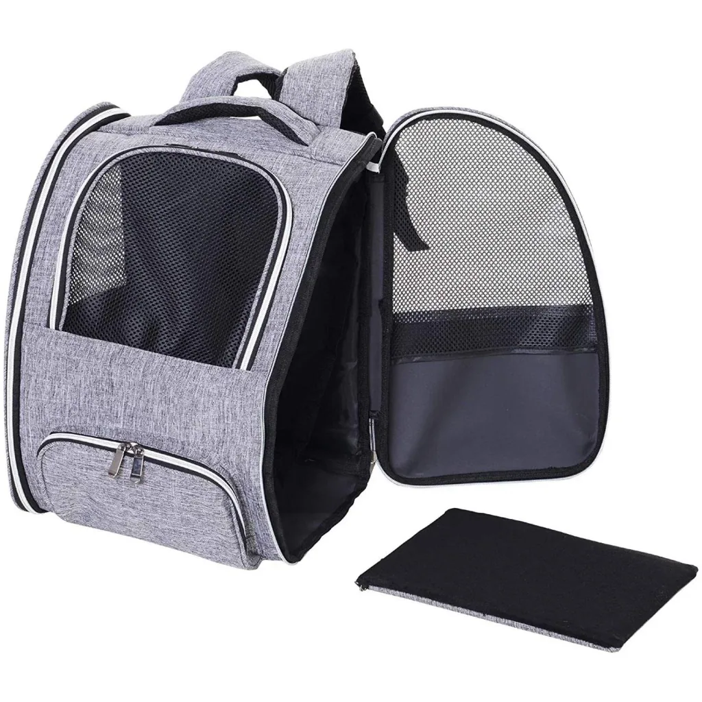 Pet transport backpack