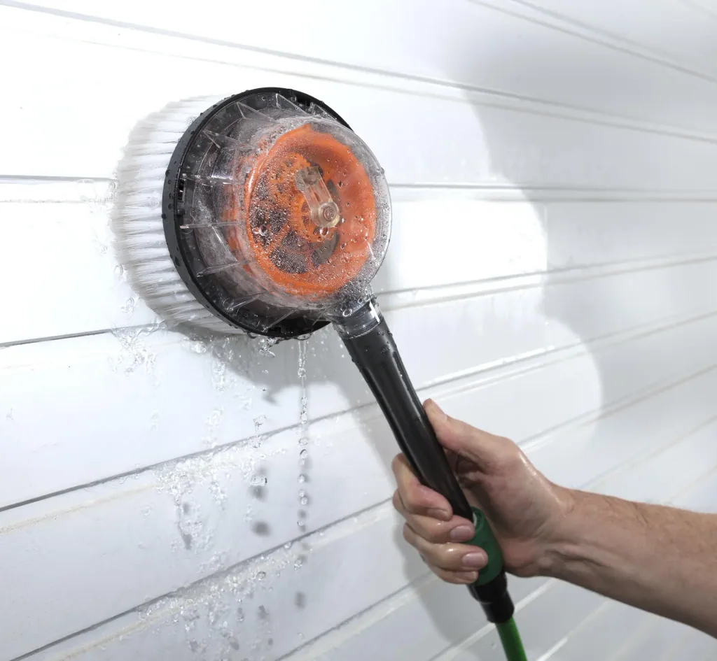 Rotating washing brush "Turbo Jet"
