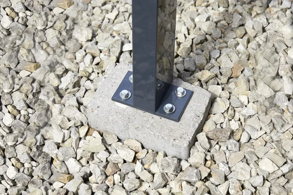 Patio roof kit, color anthracite, 4260 x 4060 mm