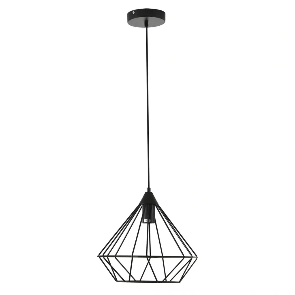 Pendant light retro hanging light hanging lamp, industrial vintage LED pendant lamp for office living room dining room, steel,