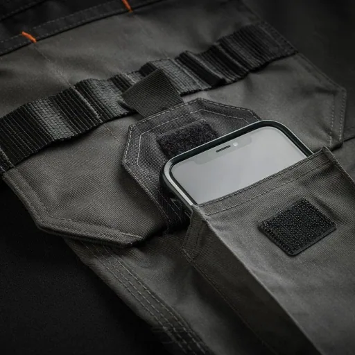 Pro Flex Plus work trousers, grey 38S