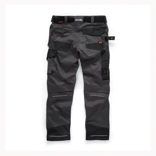 Pro Flex Plus work trousers, grey 38S