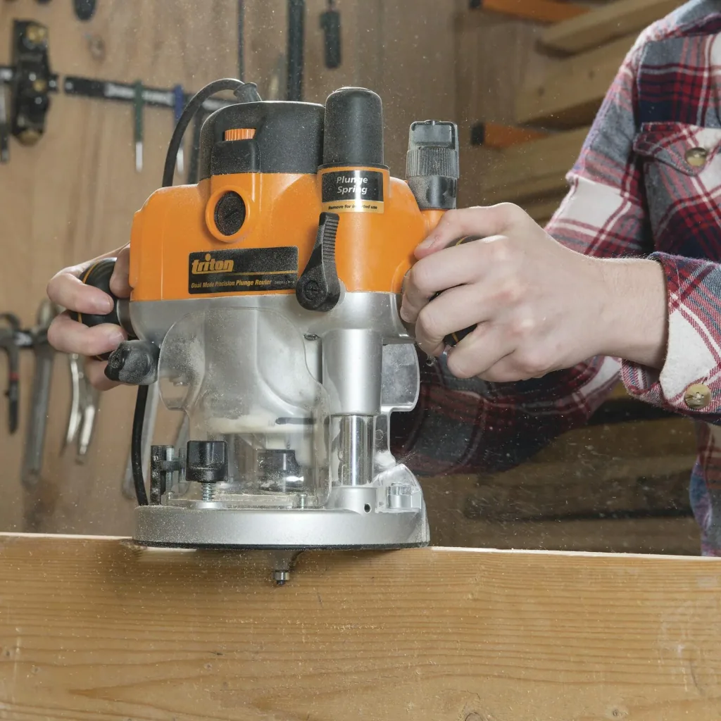 Precision router TRA001 with dual function 2400W