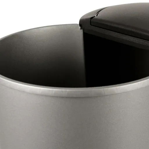 Double bin Small 2 x 25L for separate waste - plastic silver