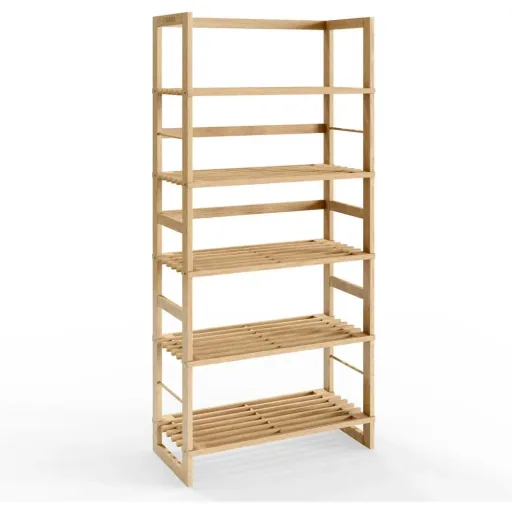 Standing cabinet - wood - 135.5 x 58 x 27 cm