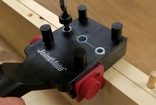 "Dowel Jig Kit" dowel set including dowel machine and accessories