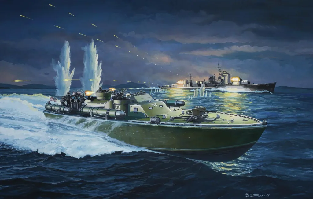 Model Set Patrol Torpedo Boat PT-109