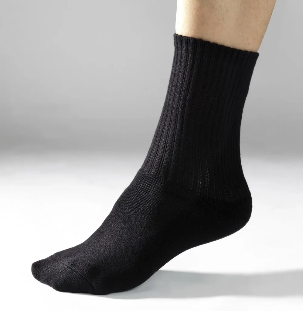Thermal socks in a pack of 6, color black, size 36/41
