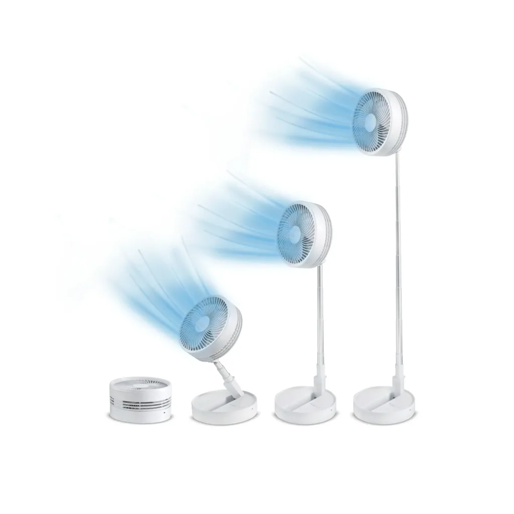 Fold & Cold, cordless battery-operated fan