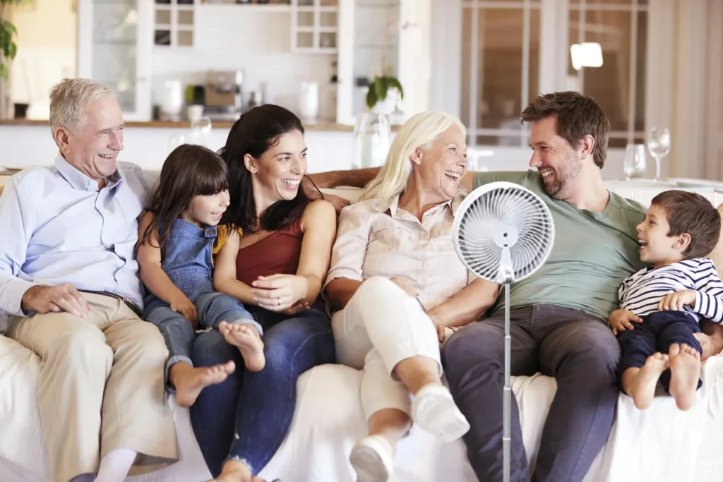 Fold & Cold, cordless battery-operated fan