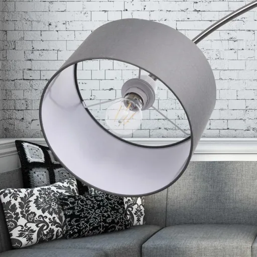 Arc lamp L with marble base