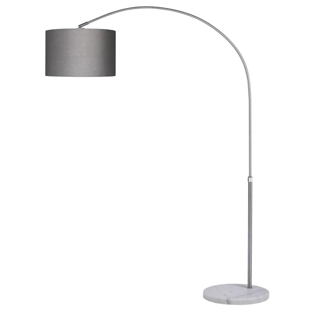 Arc lamp L with marble base