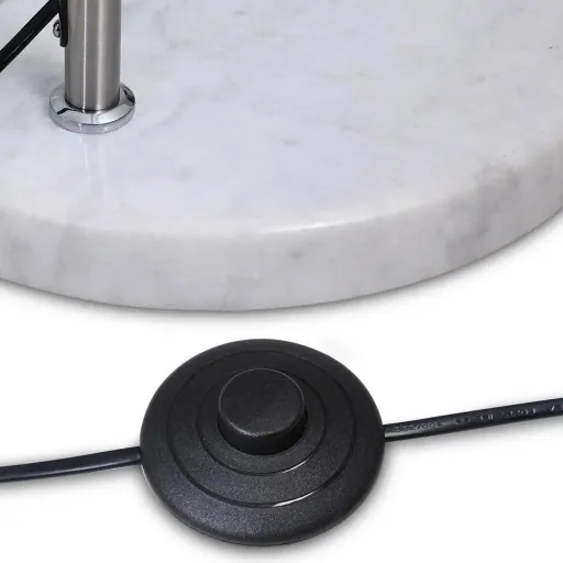 Arc lamp L with marble base