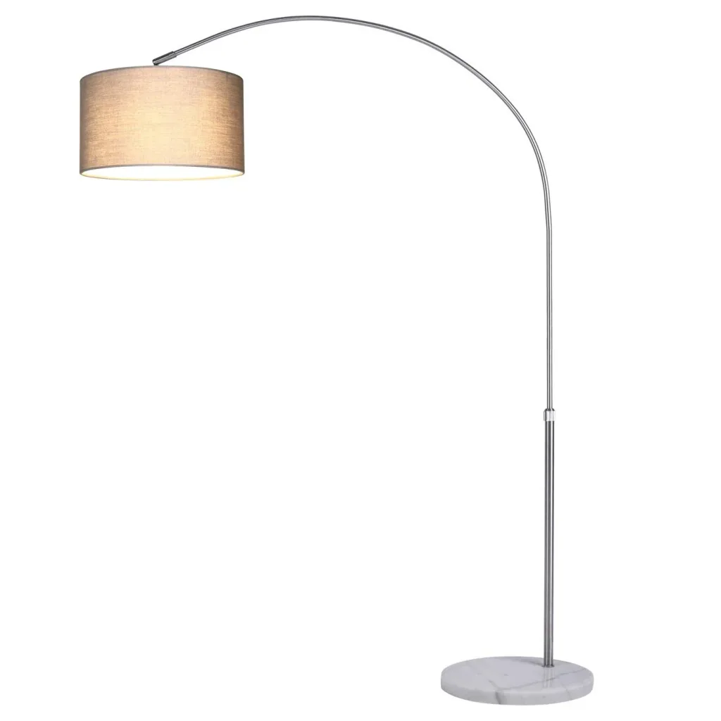 Arc lamp L with marble base