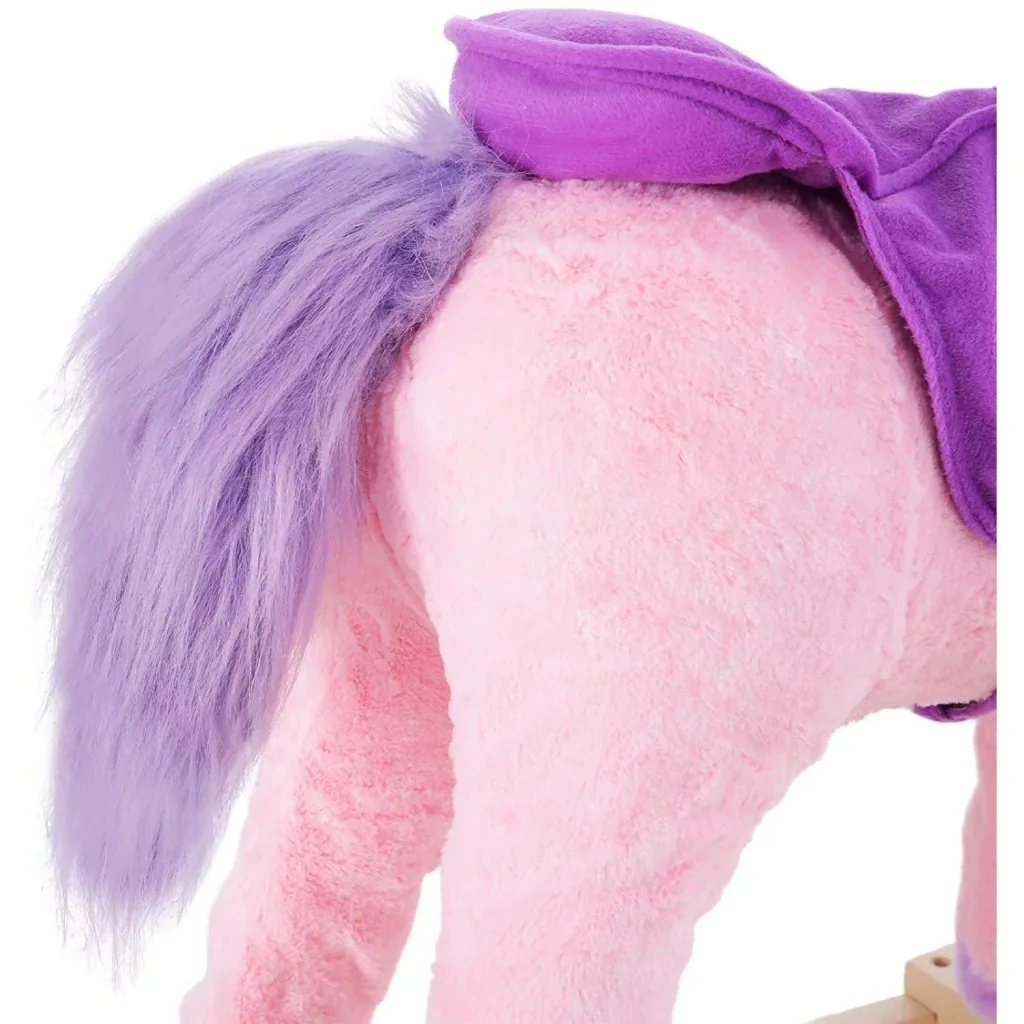 Rocking horse as a unicorn