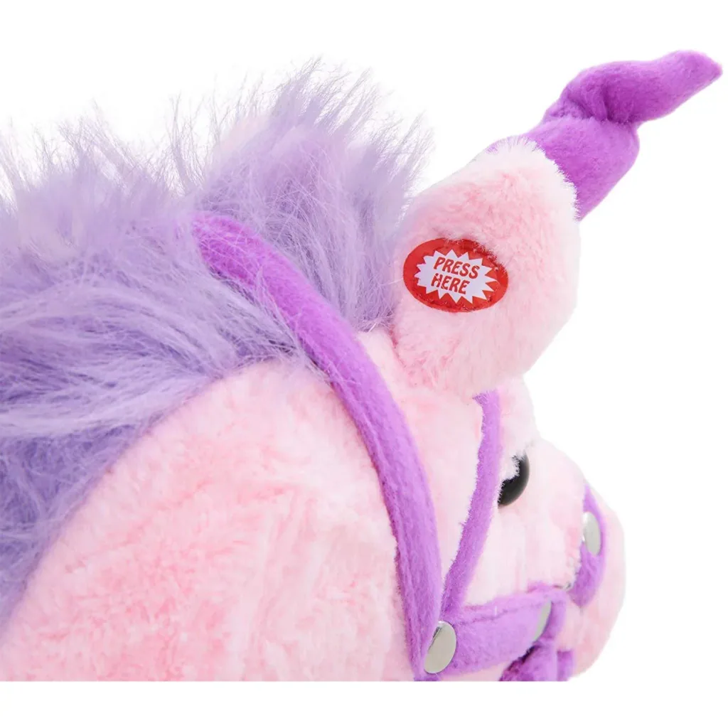 Rocking horse as a unicorn