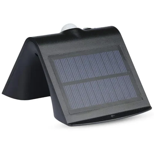 VT-767-2 LED solar outdoor lighting - 1.5W - 220Lm - black