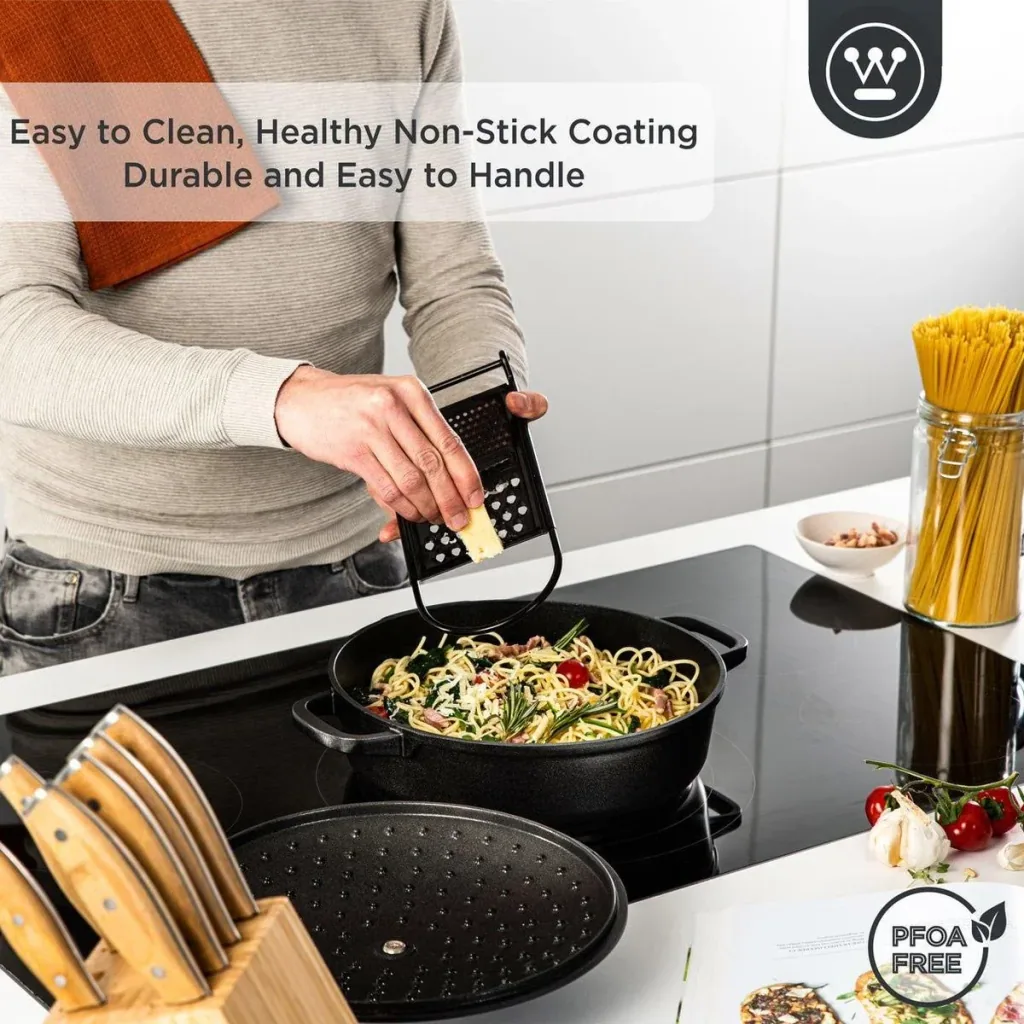 Performance Series Frying Pan - Oven Safe - 32 cm - Black