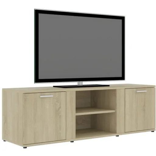 TV sideboard 120x34x37 cm chipboard Sonoma oak