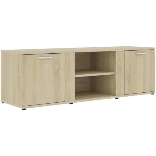 TV sideboard 120x34x37 cm chipboard Sonoma oak