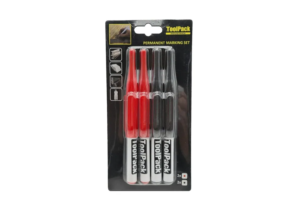 Drill hole marker set 4-piece