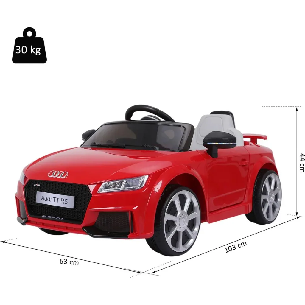 Children's electric car red