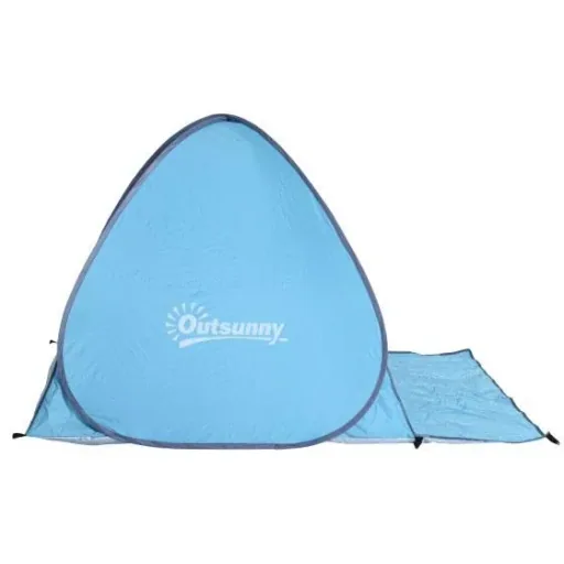 Blue Pop-Up Tent Beach Shelter Beach Tent Camping Tent