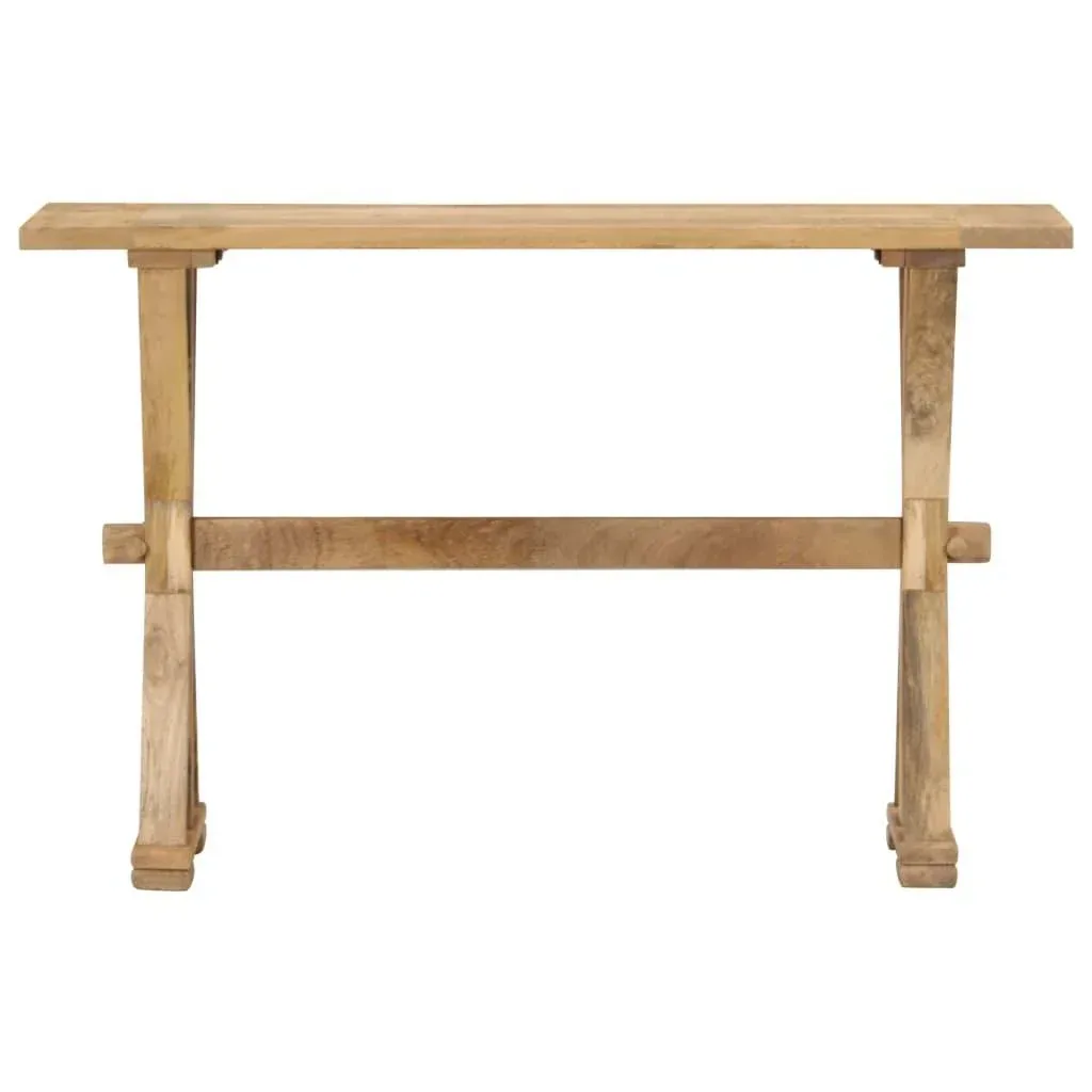 Wall table 118x35x76 cm solid mango wood