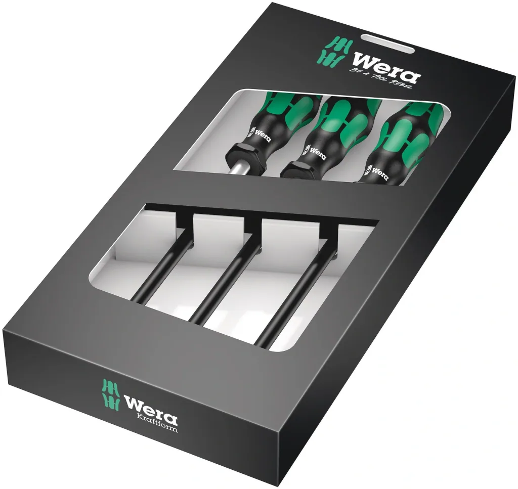 Hose clamp screwdriver set, 3-piece