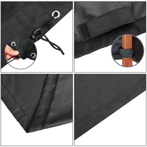 Seat cover anthracite 308x138x89cm