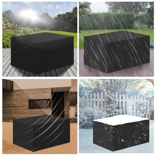 Seat cover anthracite 308x138x89cm