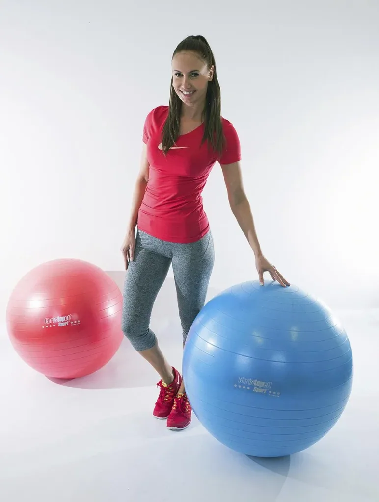Gymnastics ball 75 cm incl. Pump