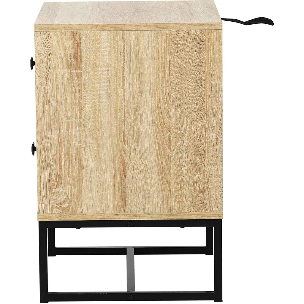 Bedside table in retro design