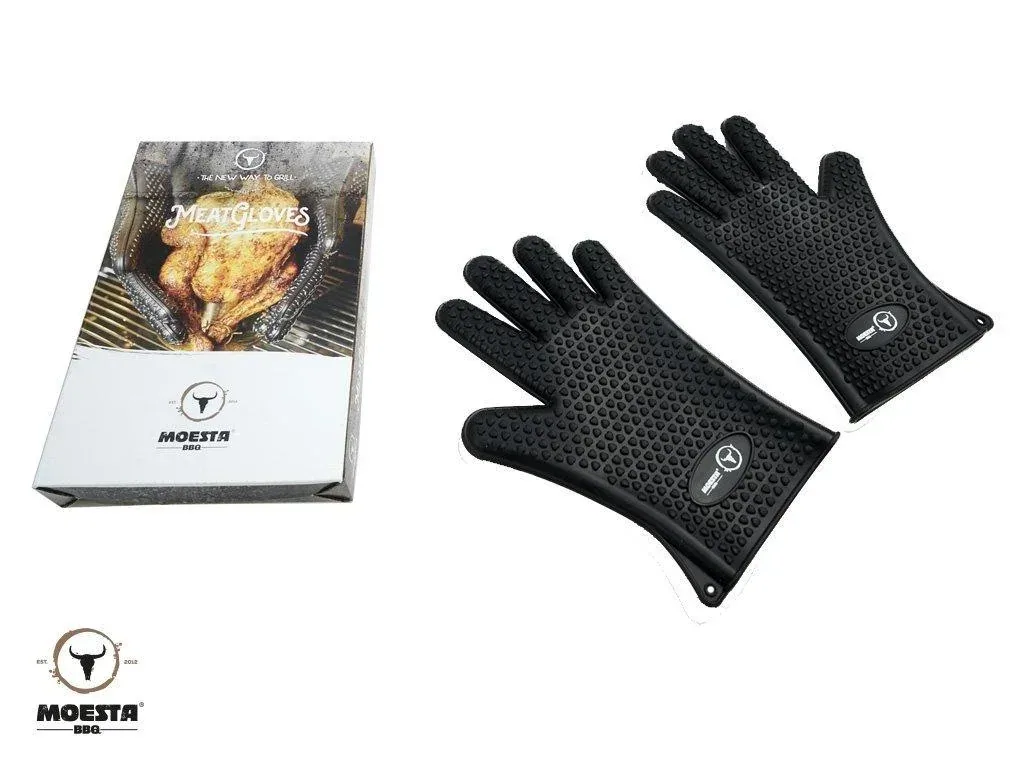 MeatGloves - Silicone Grill Gloves: Size M/L