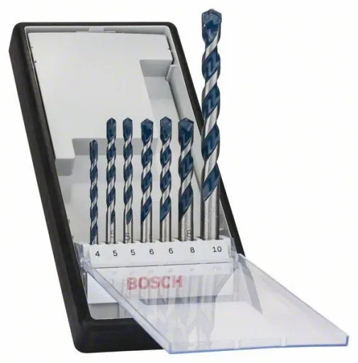 Concrete drill bit set, Robust Line, CYL-5, 4-10 mm, 7-piece