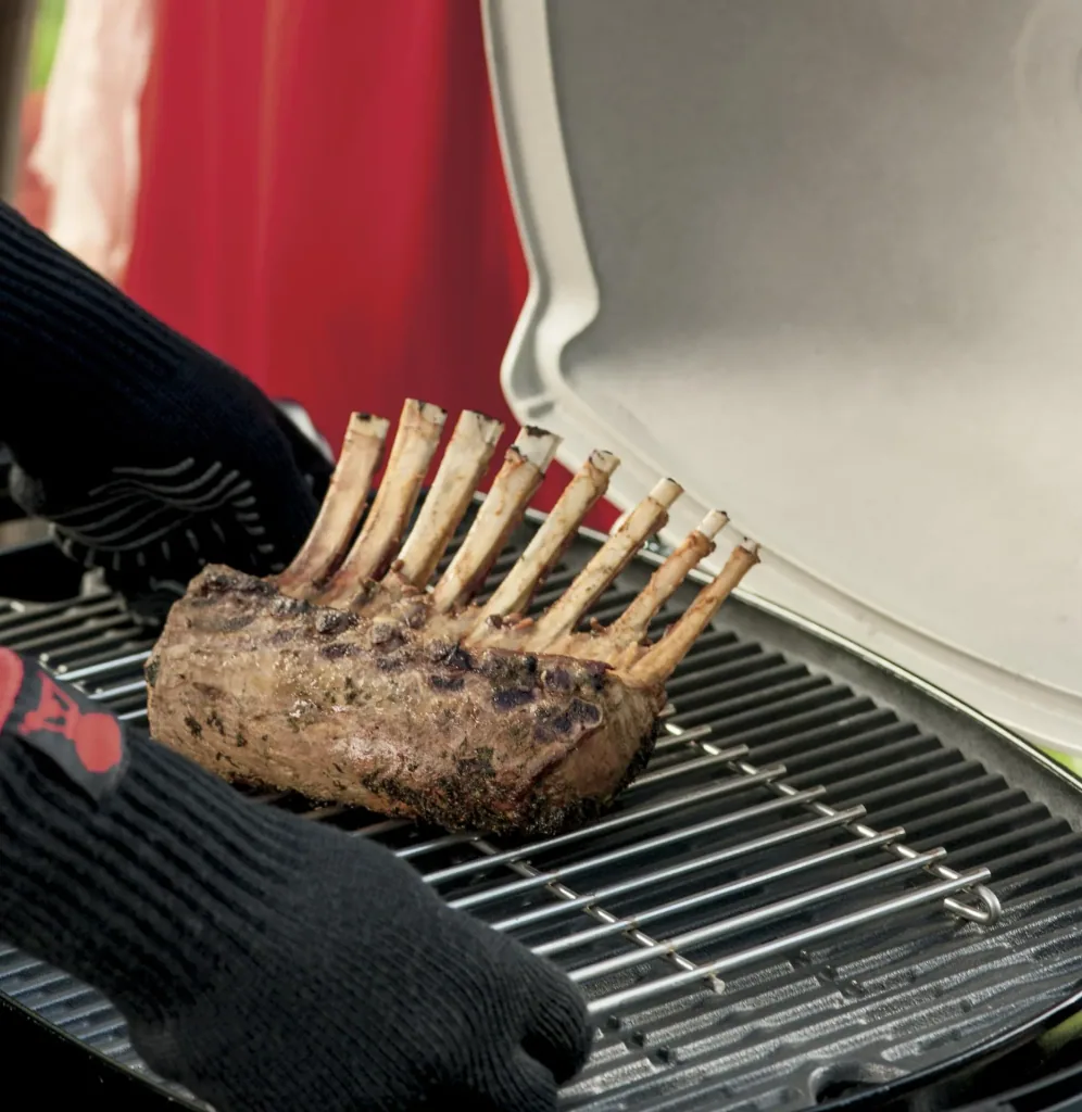 Roasting rack for heat shield, large