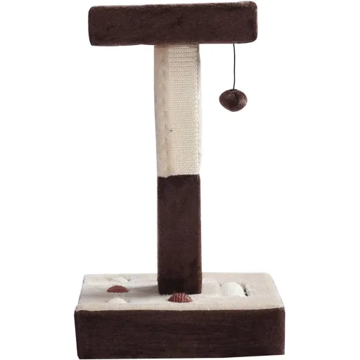 Scratching post cat tree play tree with ball and roller mice L35 x W35 x H60.5 cm