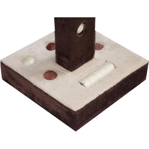 Scratching post cat tree play tree with ball and roller mice L35 x W35 x H60.5 cm