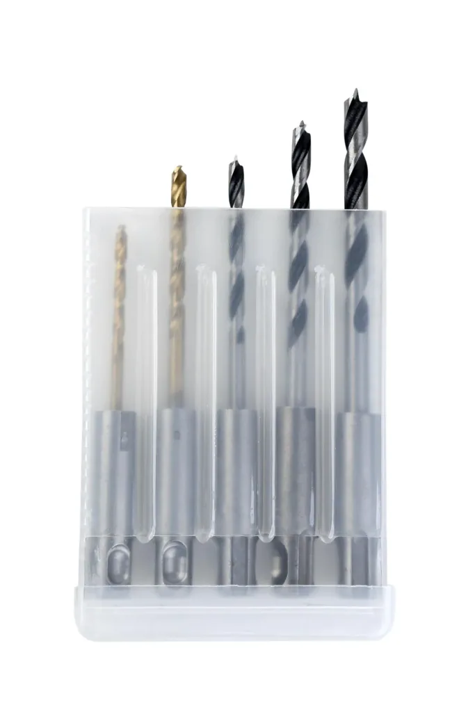 Drill bit set for wood and metal SDS plus, 5 pieces