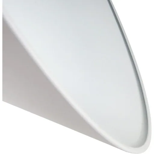 Hanging lamp ceiling spotlight industrial vintage E27 40W kitchen bar metal white ?34.5 x H28 cm (without bulb)