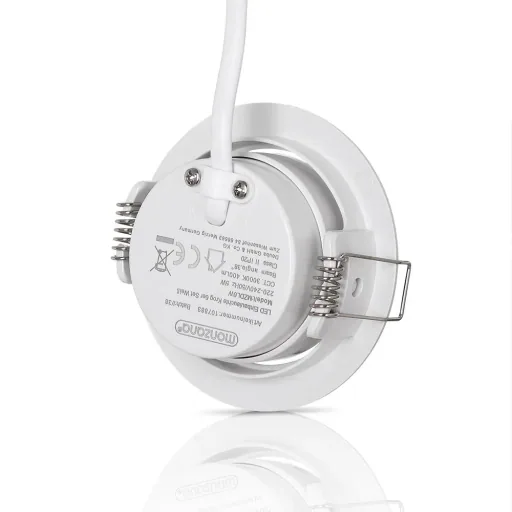 LED downlight Krog 6 pieces white