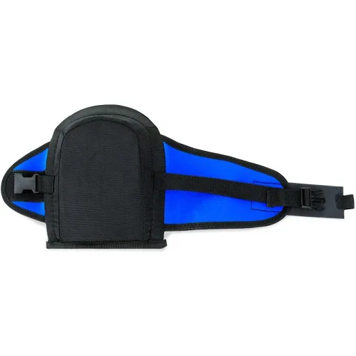 Chin guard in universal size with elastic fabric straps - according to DIN EN 14404