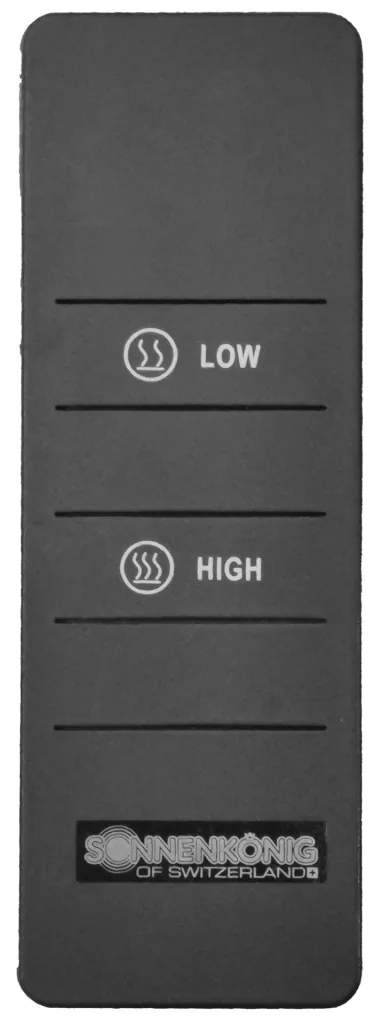 Patio heater - Chama with 3 heating levels