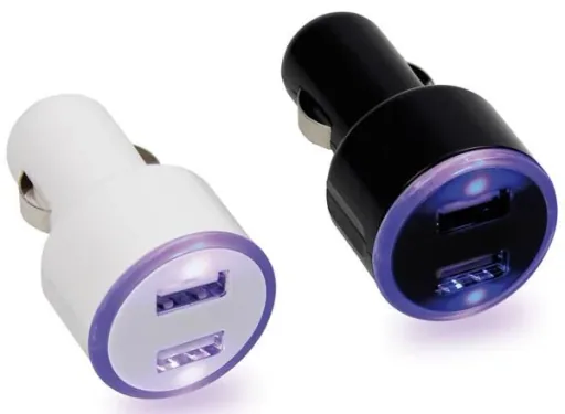 USB Charger 12 Volt, Set of 2