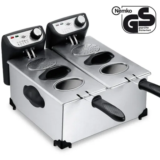 NL Double Fryer - 2×3 Liter 43 cm