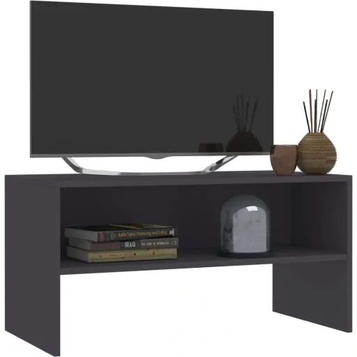 TV cabinet 80x40x40 cm chipboard grey