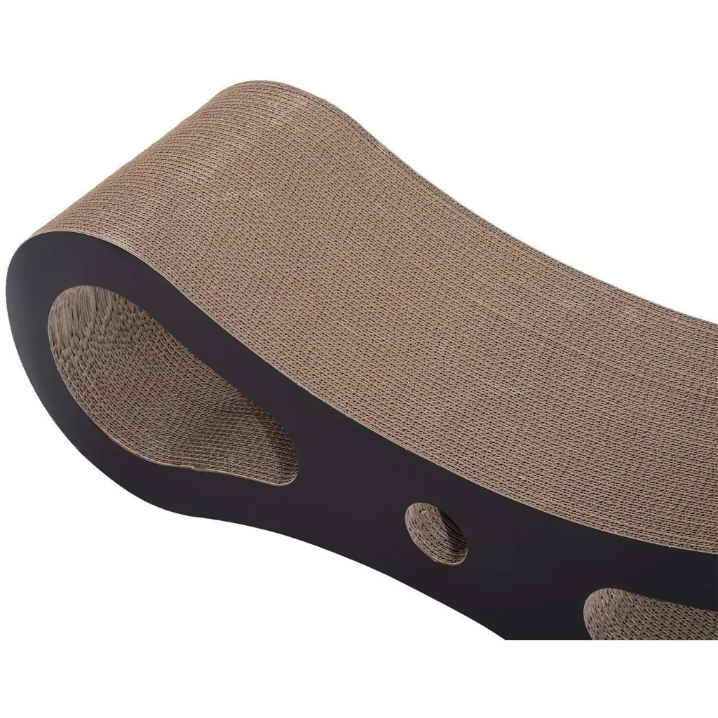 Scratching board, scratching post, scratching board, sleeping place, coffee brown