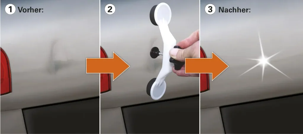 DIY dent repair in professional quality