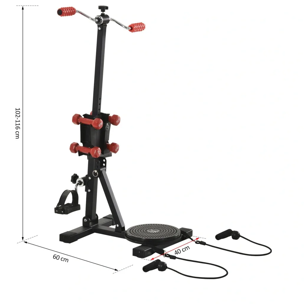 Bone trainer for seniors and patients, black